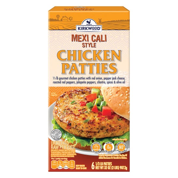 Mexi Cali Chicken Patties