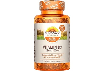 Sundown Vitamin D3
