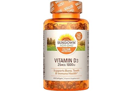 Sundown Vitamin D3