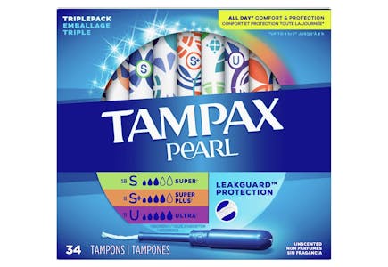 4 Tampax Tampons