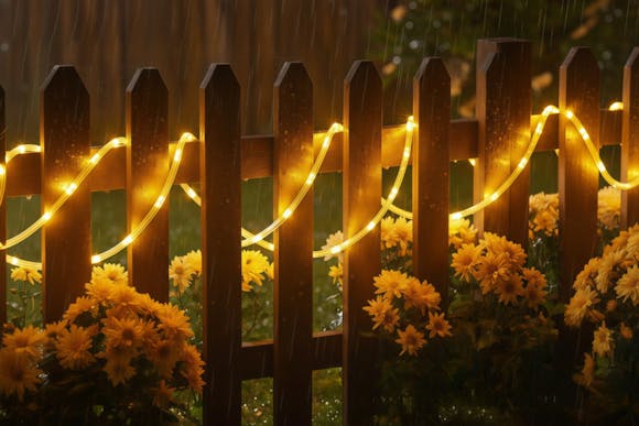 33 Feet of Solar Rope Lights, Just $9.99 With Amazon Promo Code