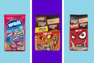 Halloween Candy Variety Packs Collage