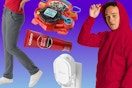 Hanes women's pants, Hanes men's hoodie, VTech Paw Patrol toy, Colgate toothpaste & Febreze plug in