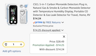 detector Amazon receipt