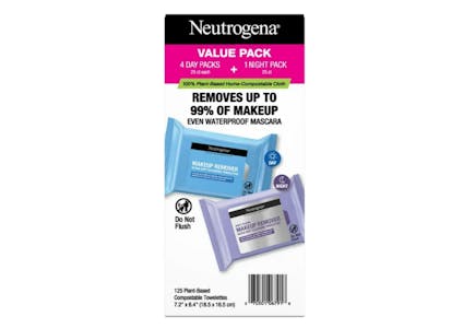 Neutrogena Makeup Wipes 5-Pack