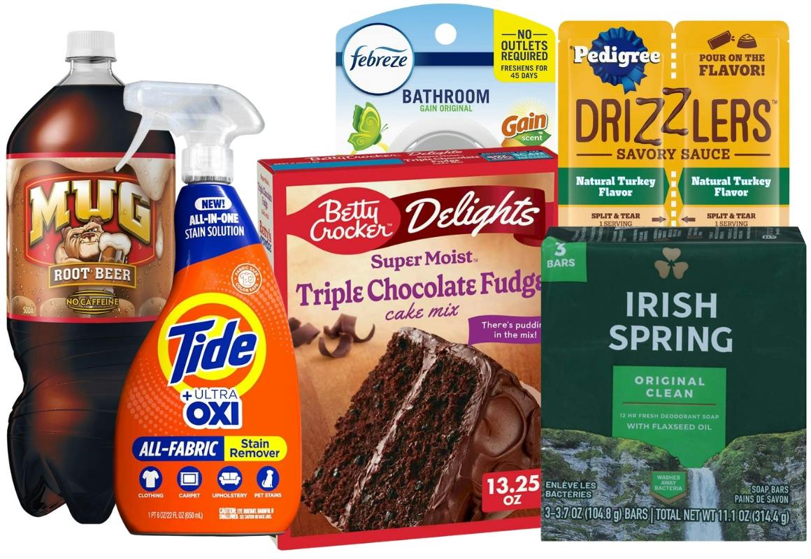 16 Household + Grocery Items