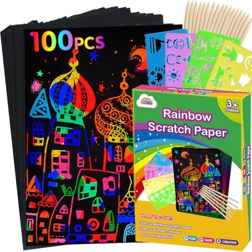 Scratch Paper Art Set