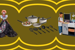 Don’t Miss the Best Woot Deals: Barbie, Cookware Set, Kids' Kitchen Playset card image