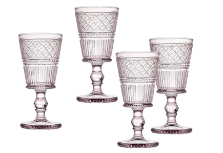 Godinger Goblet Glass Set