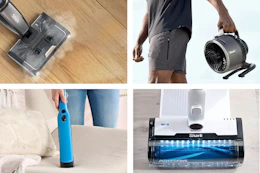 4 different Shark products (lifestyle images)