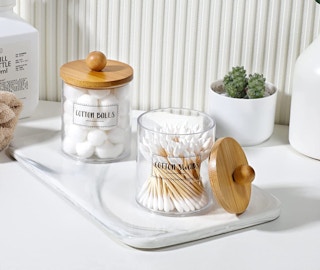 Q-tip Holder Dispenser 2-Pack