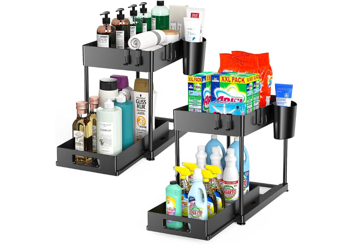 2 Under-Sink Organizers