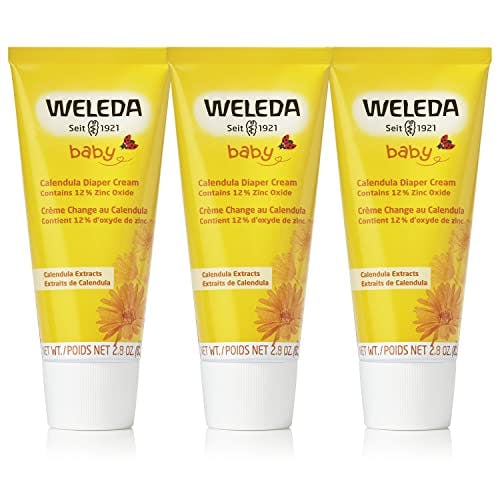 Weleda Baby Calendula Diaper Cream 3-Pack