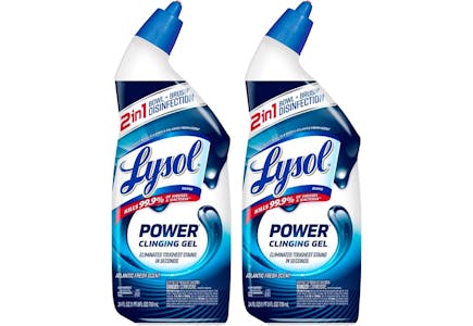 Lysol Toilet Bowl Cleaner 2-Pack