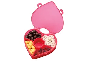 Crofton Heart-Shaped Snackle Box