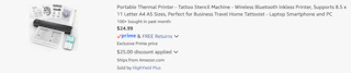 Amazon Portable Thermal Printer 2026