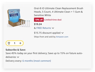 oral-b brush