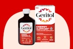 Geritol bottle on KCL template