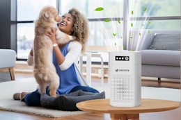 Rechargeable HEPA Air Purifier, Only $19.99 on Amazon card image