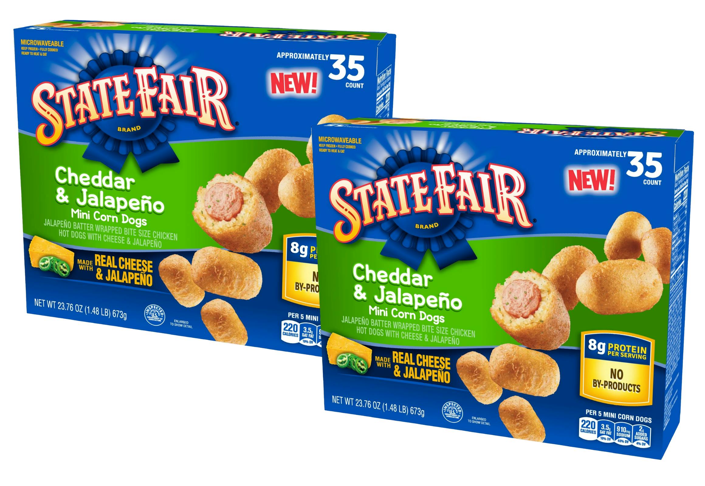 2 State Fair Mini Corn Dog Boxes