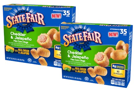 2 State Fair Mini Corn Dog Boxes