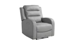 Archer Grey Faux Leather Recliner