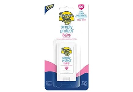 2 Banana Boat Baby Sunscreen Sticks
