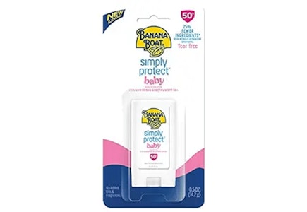 2 Banana Boat Baby Sunscreen Sticks