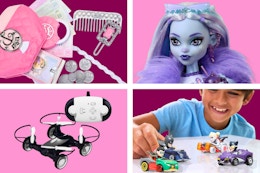 4 toy deals at Walmart: purse, Monster High doll, drone & toy vehicles