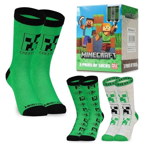 Minecraft Kids' Crew Socks