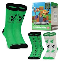 Minecraft Kids' Crew Socks