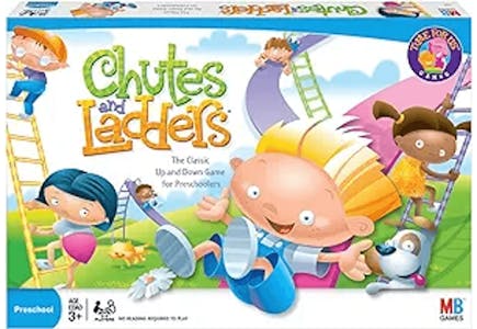 Hasbro Gaming Chutes and Ladders Board Game