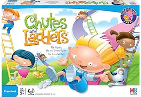 Hasbro Gaming Chutes and Ladders Board Game