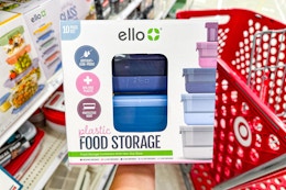 $15 Ello Leakproof 10-Piece Food Container Set for Target Circle Week card image