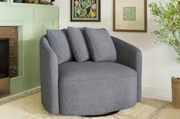 Beautiful by Drew Barrymore Boucle Chairs, Only $198 at Walmart (Reg. $298) card image