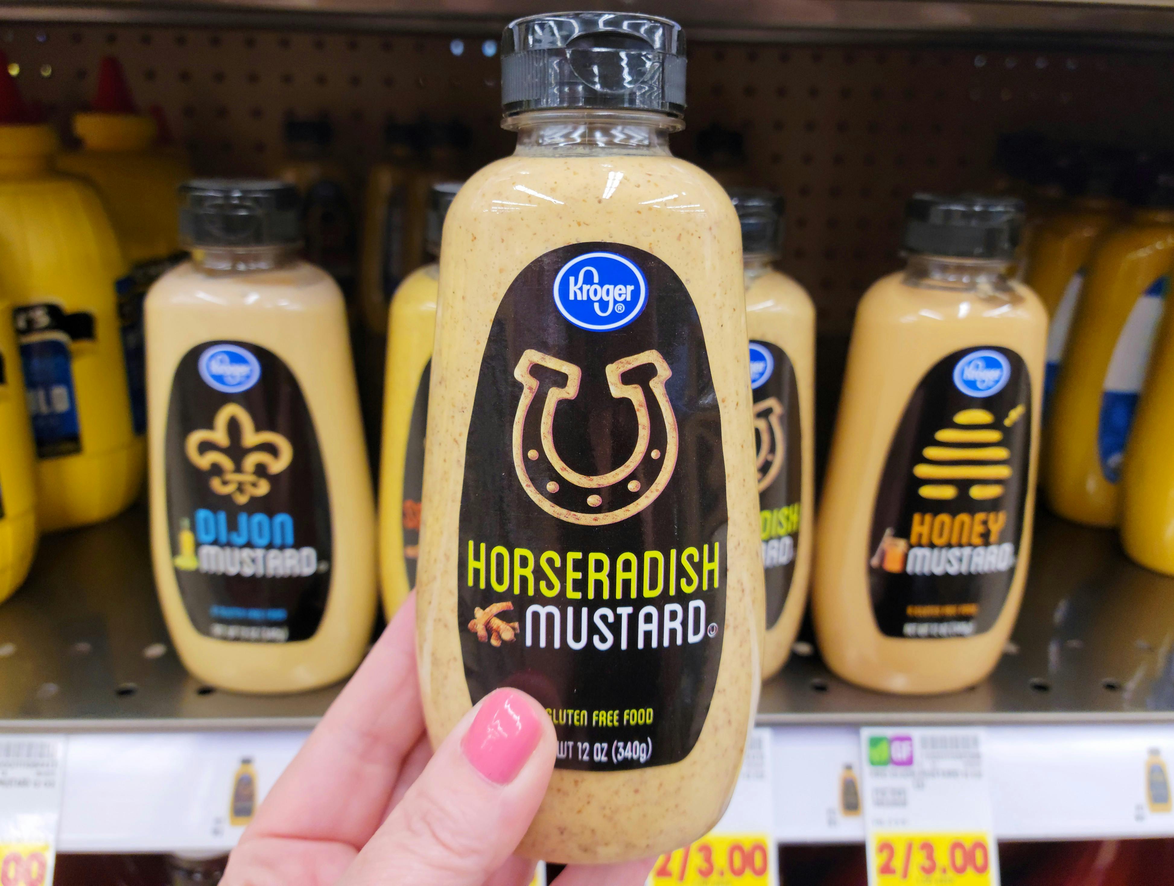 Kroger Specialty Mustards, Only 1 After 5X Digital Coupon The Krazy