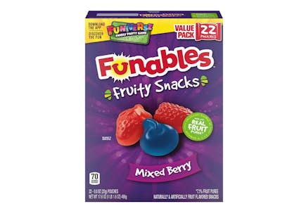 Funables Fruit Snacks