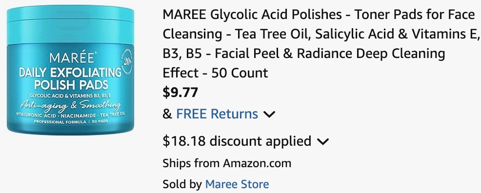 amazon-maree-glycolic-acid-cart
