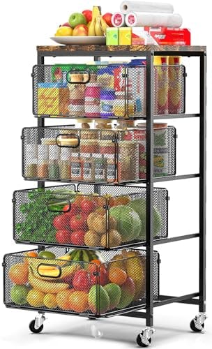Rolling Kitchen Cart