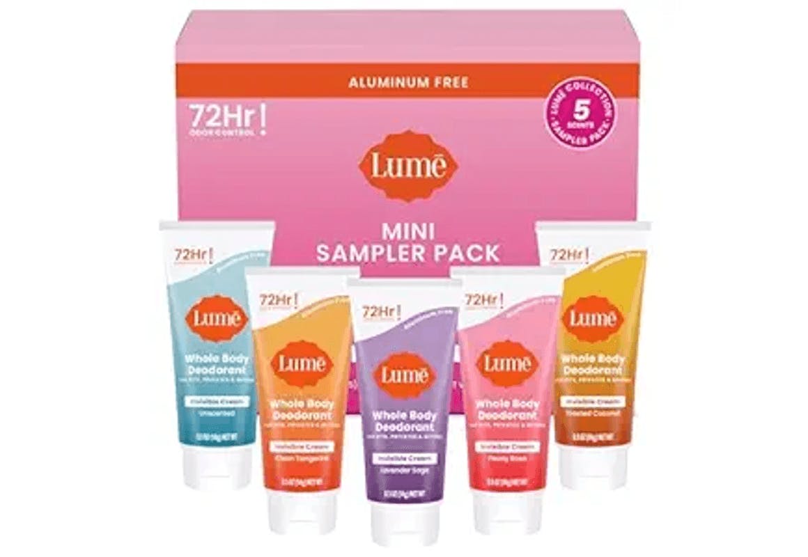 Lume Deodorant Sampler 5-Pack