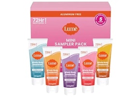 Lume Deodorant Sampler 5-Pack