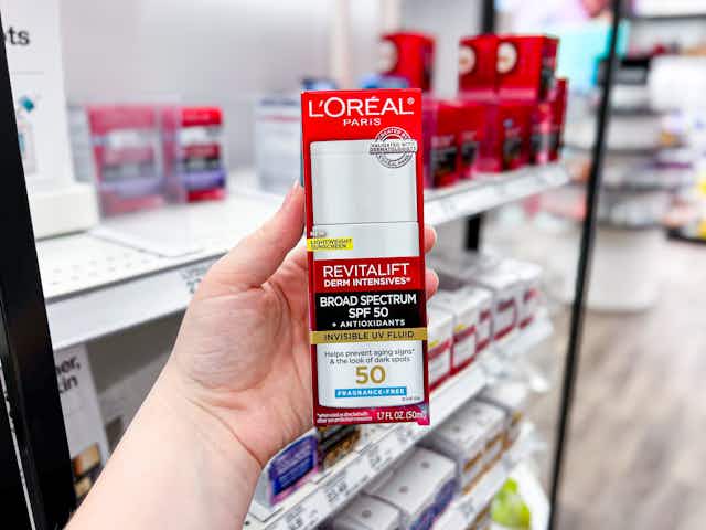 L'Oreal Paris Daily UV Face Lotion, Only $15 With Circle at Target card image