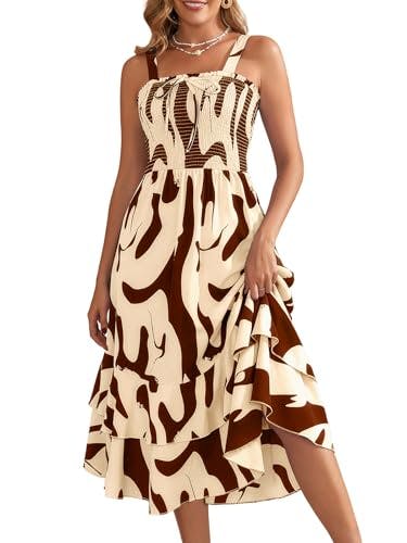 Women's Boho Floral Maxi Dress