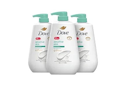 Dove Body Wash 3-Pack