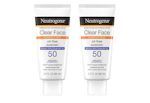 2 Neutrogena Clear Face Sunscreens