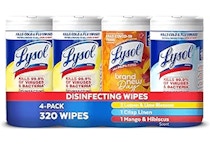 Lysol Wipes 4-Pack