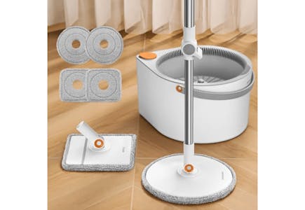 Spin Mop and Bucket