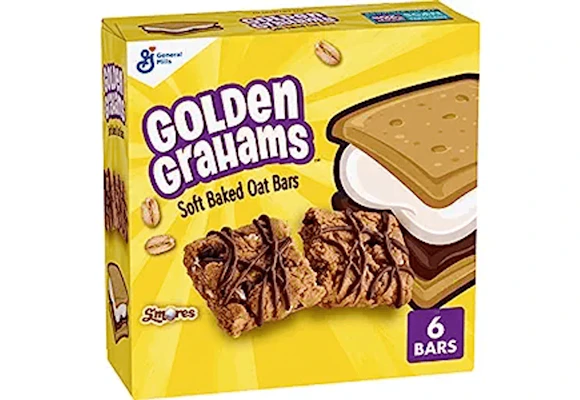 Golden Grahams S'mores Oat Bars