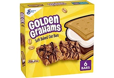 Golden Grahams S'mores Oat Bars
