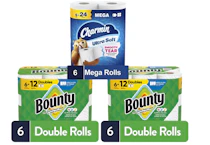 2 Bounty + 1 Charmin